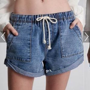 NWOT One Teaspoon Hollywood Shabby Bandit Drawstring